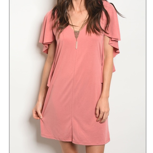 Open Back Mini Dress S-M-L - Picture 2 of 6